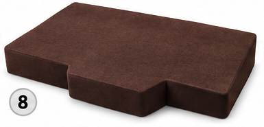 MATTRESS COVER SCANIA NEXT GENERATION - Chocolate color